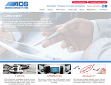 Tablet Screenshot of aosinc.com